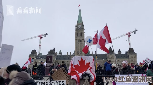 加拿大首都因抗议活动宣布进入紧急状态 特鲁多已离开首都