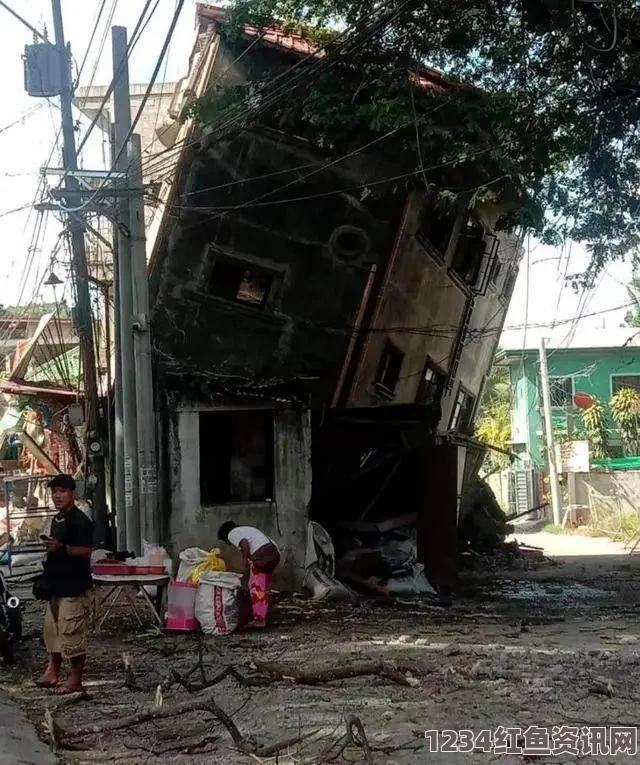 菲律宾6.5级地震致2死商厦倒塌多人被困