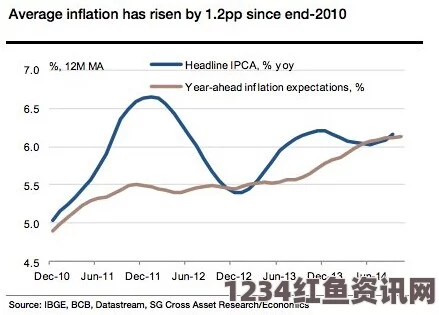 调查报告，巴西今年经济将增长0.39% 通胀率3.46%