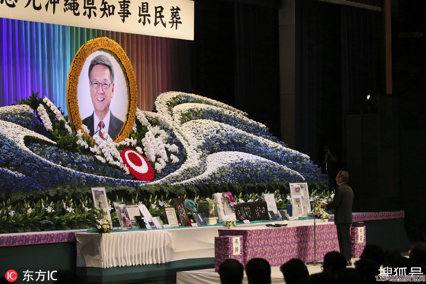 冲绳举行72周年慰灵日活动，知事呼吁减轻民众负担，纪念与祈愿和平共融发展