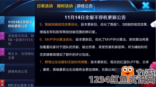 王者荣耀战场调整深度解析，5月9日更新内容及其影响