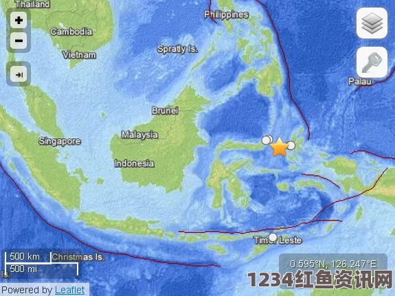 印尼东部海域发生地震，具体情况待进一步了解
