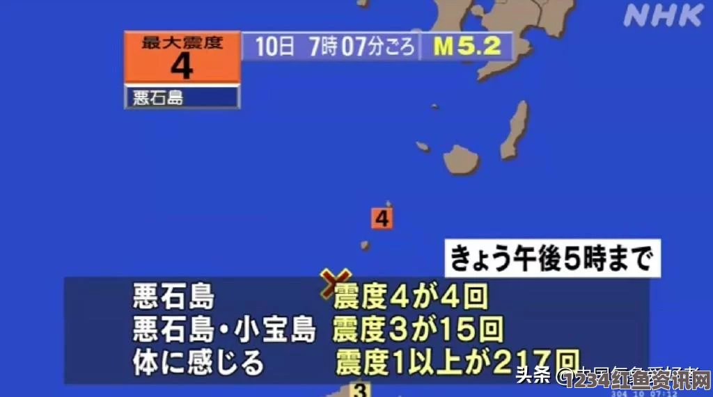 日本东部海域发生地震，震级达5级，深度达地下数十公里震动强烈引发关注