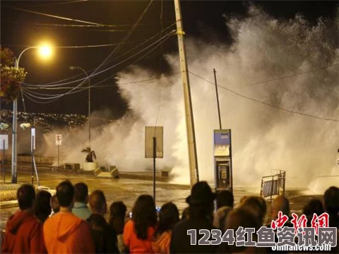 智利太平洋沿岸风暴肆虐，沿岸地区遭受严重淹没（组图报道）