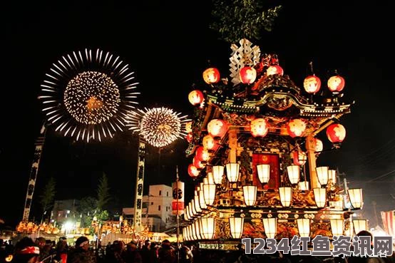 日本成人祭典，赤身抬神龛入海的盛大仪式（组图）