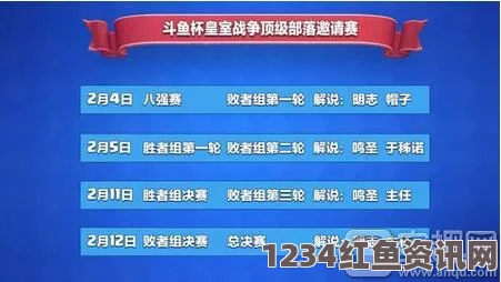 斗鱼杯皇室战争顶级部落邀请赛，荣耀战场上的顶尖对决