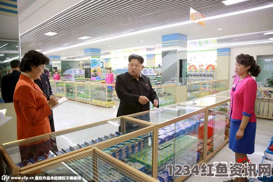 朝鲜劳动党建党七十周年之际，金正恩视察百货商店的独特视角