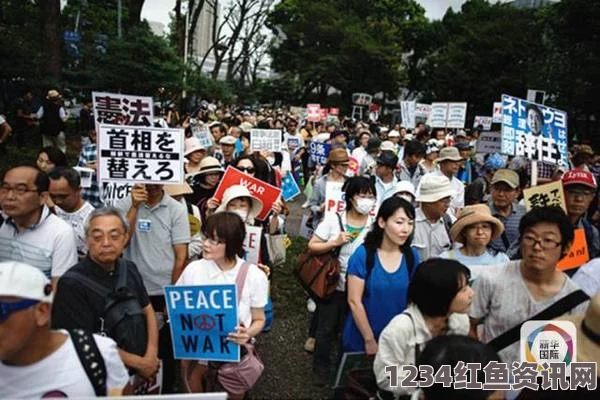 日本民众大规模集会抗议安保法案强制实施