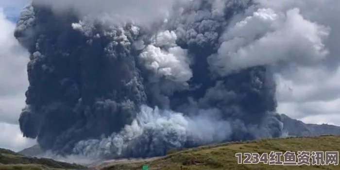 日本阿苏火山爆发，现场图片揭示壮观景象，浓烟直冲云霄高达2000米（组图）