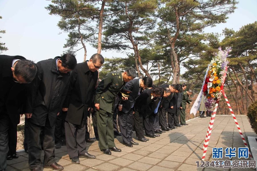 金正恩向中国人民志愿军烈士陵园献花圈，深切缅怀英雄烈士