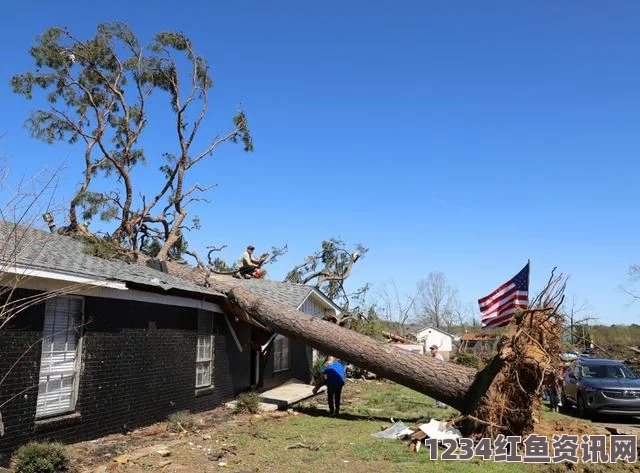 美国中西部罕见暴风雨袭击，影响超五千万民众生活