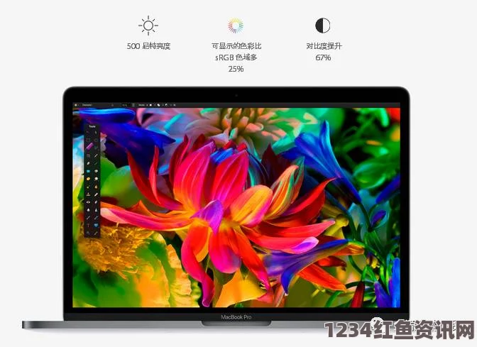 1819岁MacBook Pro高清显示屏，完美展现每一个细节的强劲性能