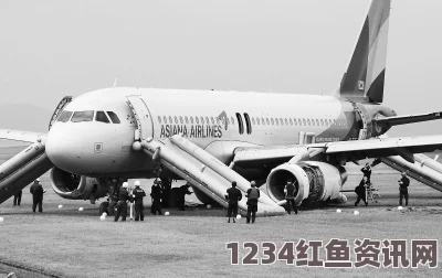 韩亚A320客机事故现场全景，着陆失误冲出跑道造成23人受伤