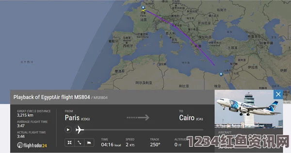 A320客机航班飞行路线公布与出事空域附近的飞机搜寻