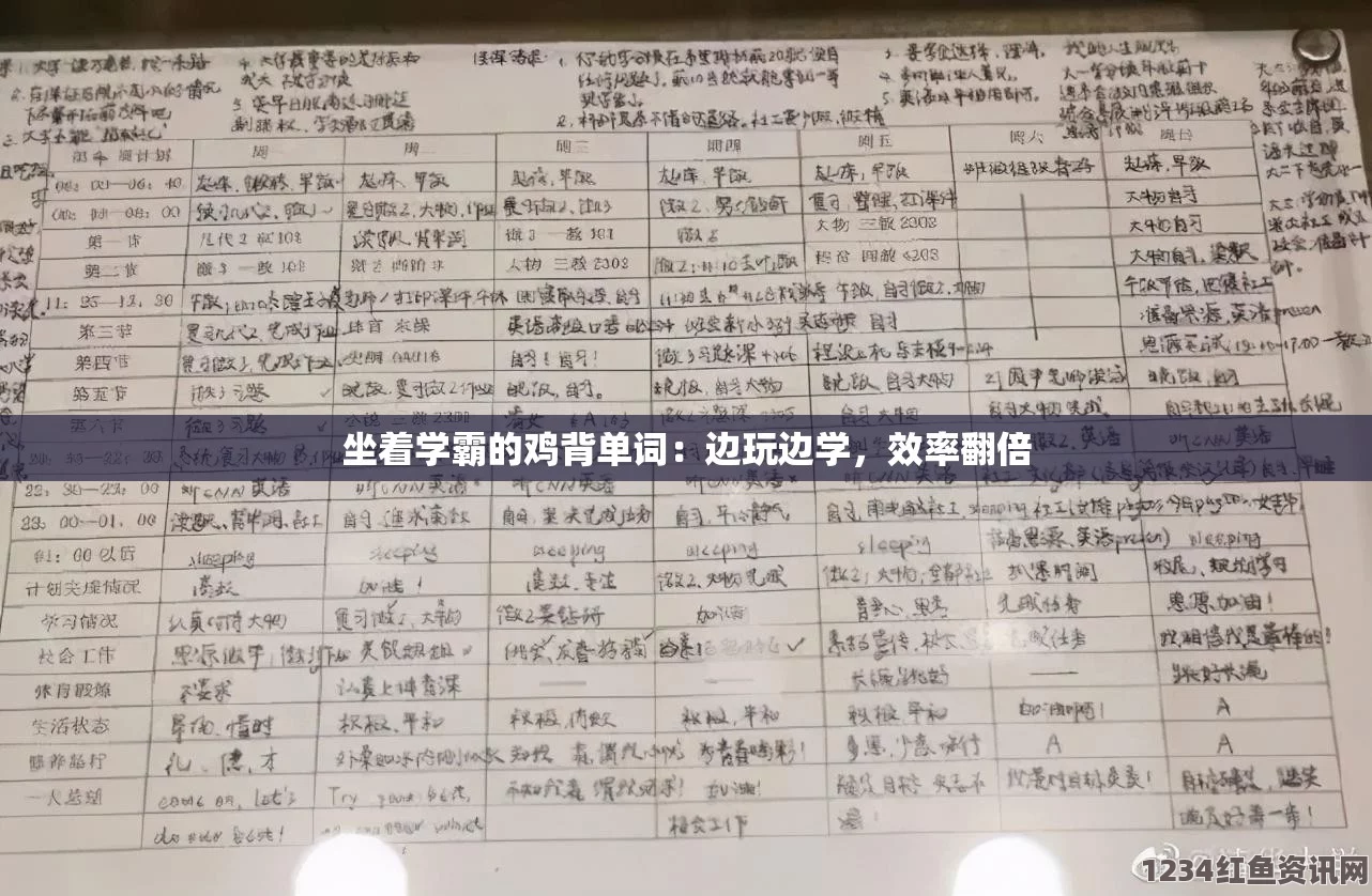 从学渣到学霸：如何利用国产模块高效背单词，逆袭学习之路