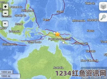 巴布亚新几内亚发生强烈地震，暂无人员伤亡报告