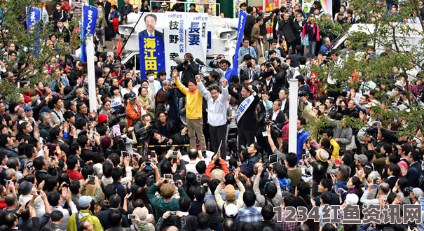 日本众议院选举战最后一天，街头热络的政党高层拉票活动