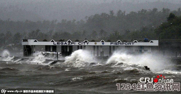 台风哈格比袭击菲律宾，农作物与建筑受损严重