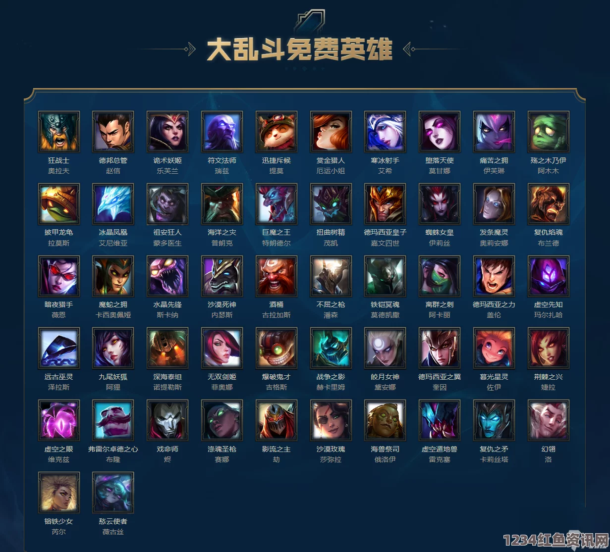 LOL2023年2月26日周免英雄及英雄联盟周免解析