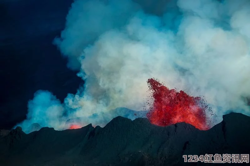 冰岛巴达本加火山喷发升级，航空预警发布，岩浆喷出量增加