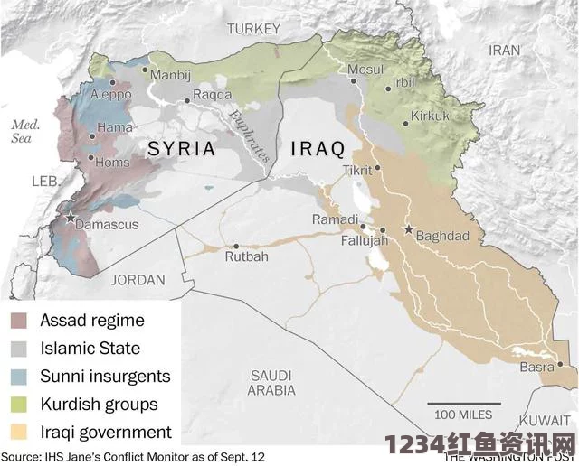 伊拉克最新局势图，政府军与极端组织势力分布详解