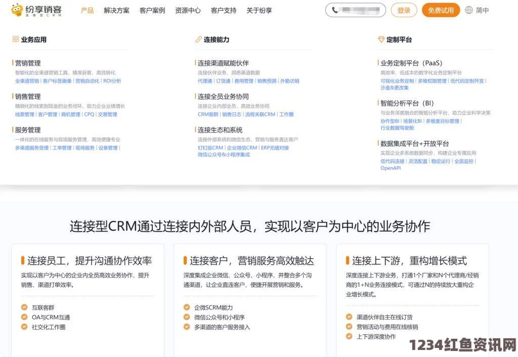 噜噜狠狠色综合久色A站网址选择SaaS CRM系统，让企业管理更加高效，提升客户关系管理效果