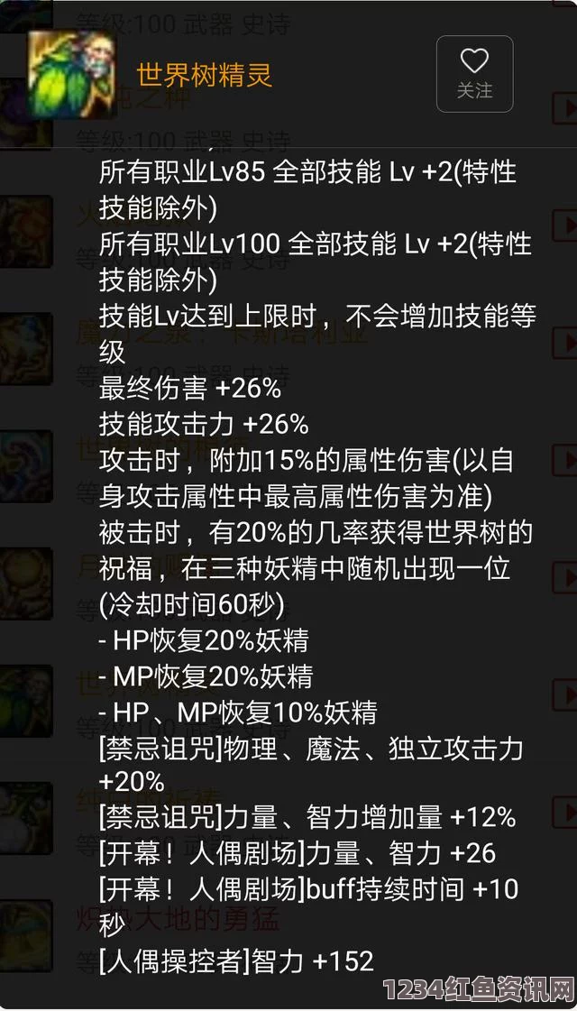 DNF 100级魔法师史诗装备详解